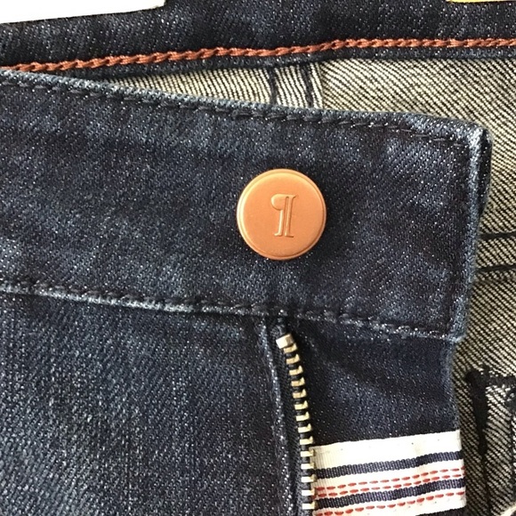 Anthropologie Pilcro and the Letterpress Stet Embroidered Design Hem Jea… - Picture 6 of 12